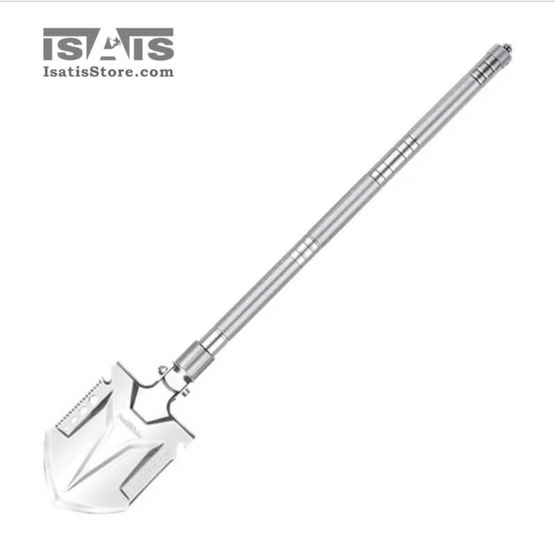 Naturehike Multifunctional Camping Shovel Outdoor0 بیل تاشو چند کاره آفرودی مدل NH20GJ002 نیچر هایک