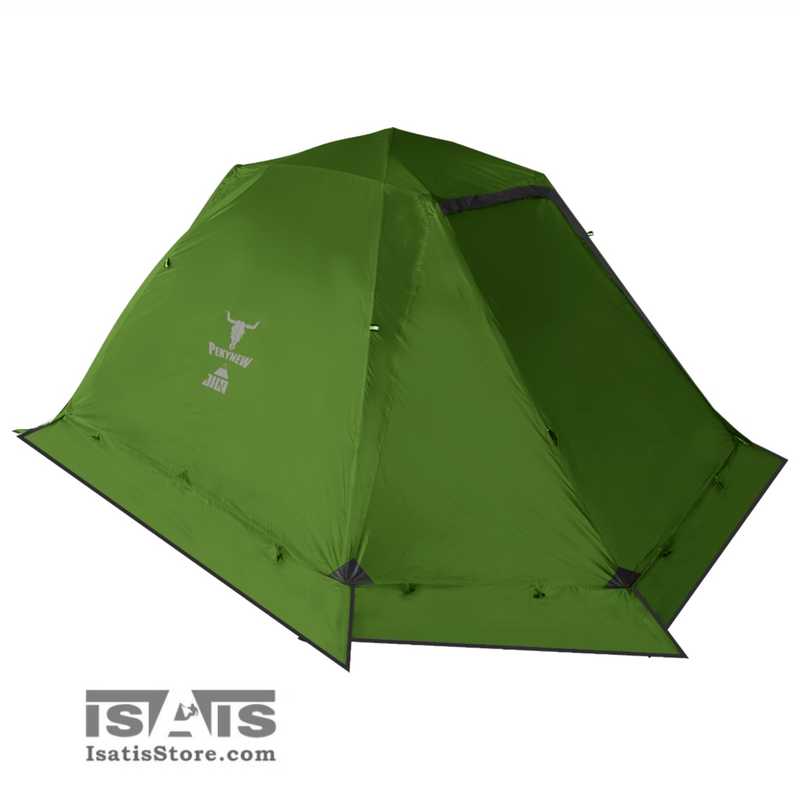 PEKYNEW JILO TENT K 2021A1 چادر کوهنوردی 2 نفره پلاس K 2021A (چهار تیرک) کله گاوی پکینیو