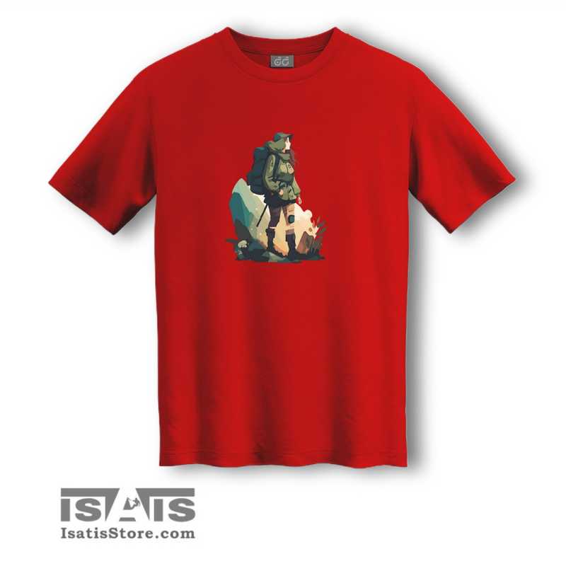 T-SHIRT NATURE TOURIST GIRL4 تیشرت دختر طبیعتگرد