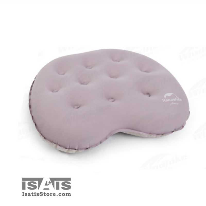 3NATUREHIKE Hybrid Foam-Inflatable PILLOW CNH22DZ011 بالشت بادی الیافی مدل CNH22DZ011 نیچرهایک