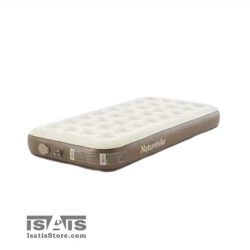 NATUREHIKE Air Mattress CNH23DZ10001 تشک بادی یک نفره با پمپ داخلی مدل CNH23DZ10001 نیچر هایک
