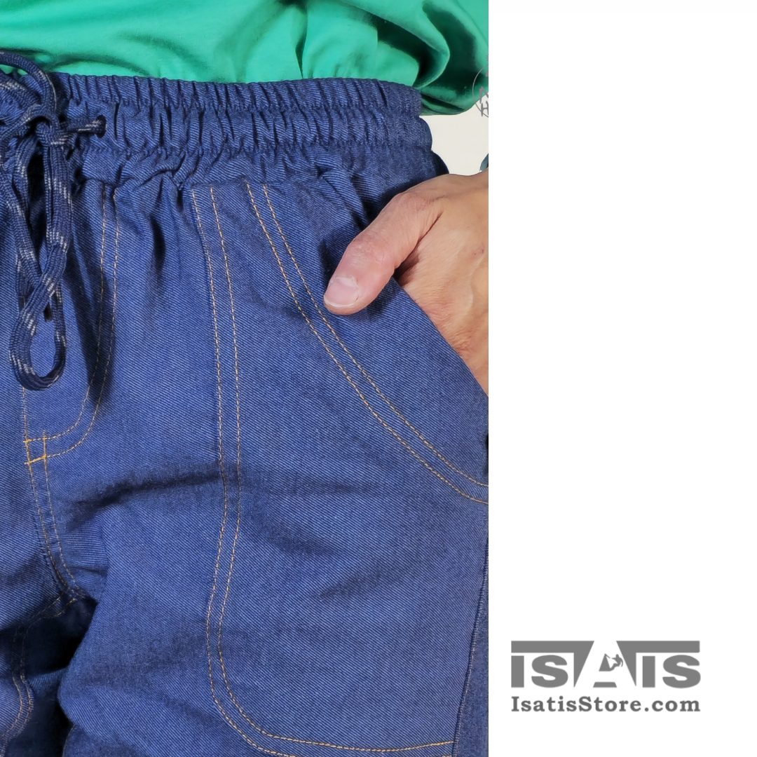 شلوار مگاهنز12 شلوار جین مگا YUGI آبی مگاهنز
