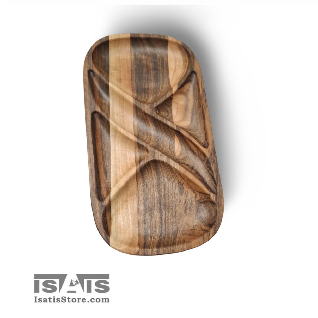 ظرف چوبی57 ظرف چوبی اردو خوری پنج خانه