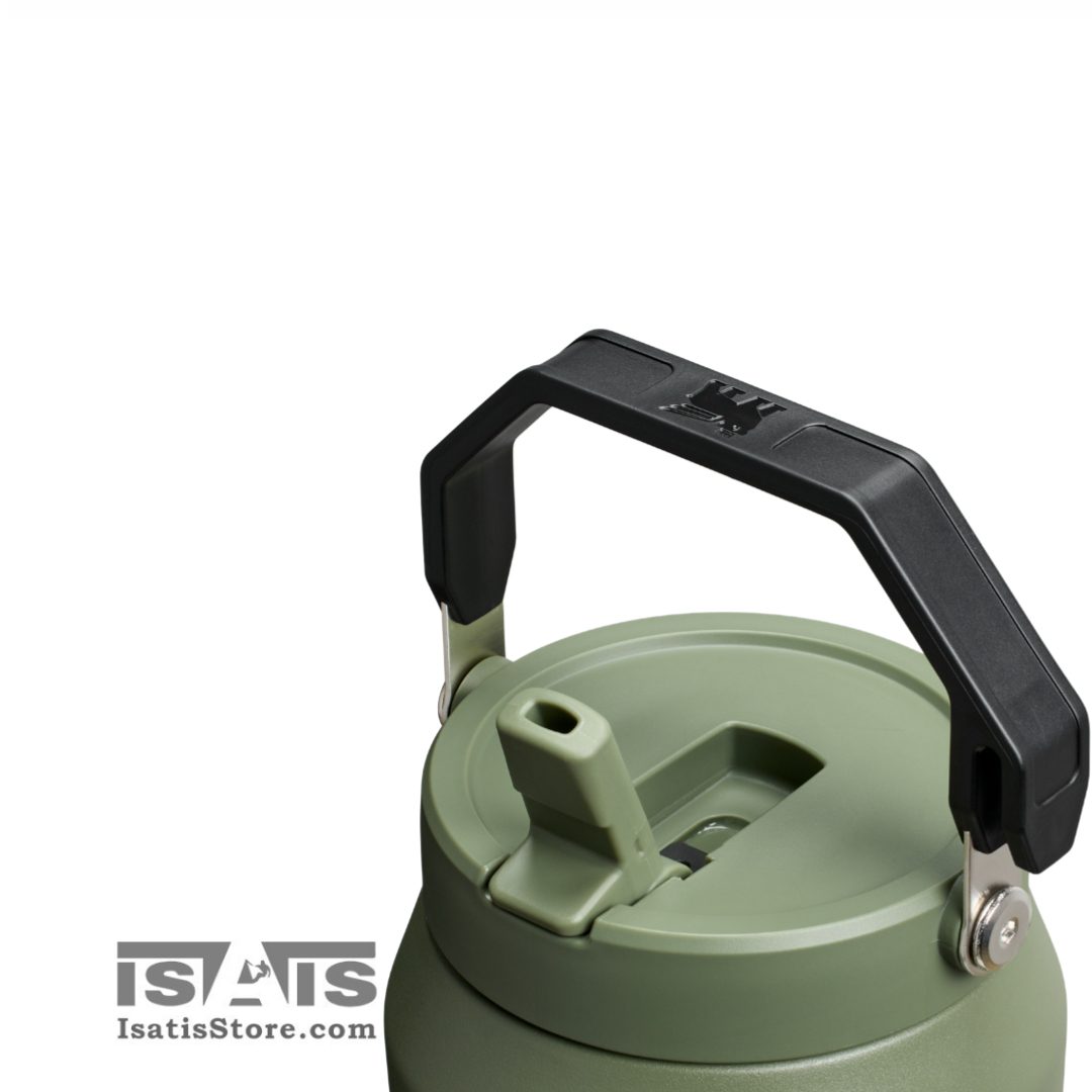 فلاسک 2 لیتری استنلی10 فلاسک آب (قمقمه) 1.89 لیتری با درب نی دار آیس فلو ICEFLOW استنلی