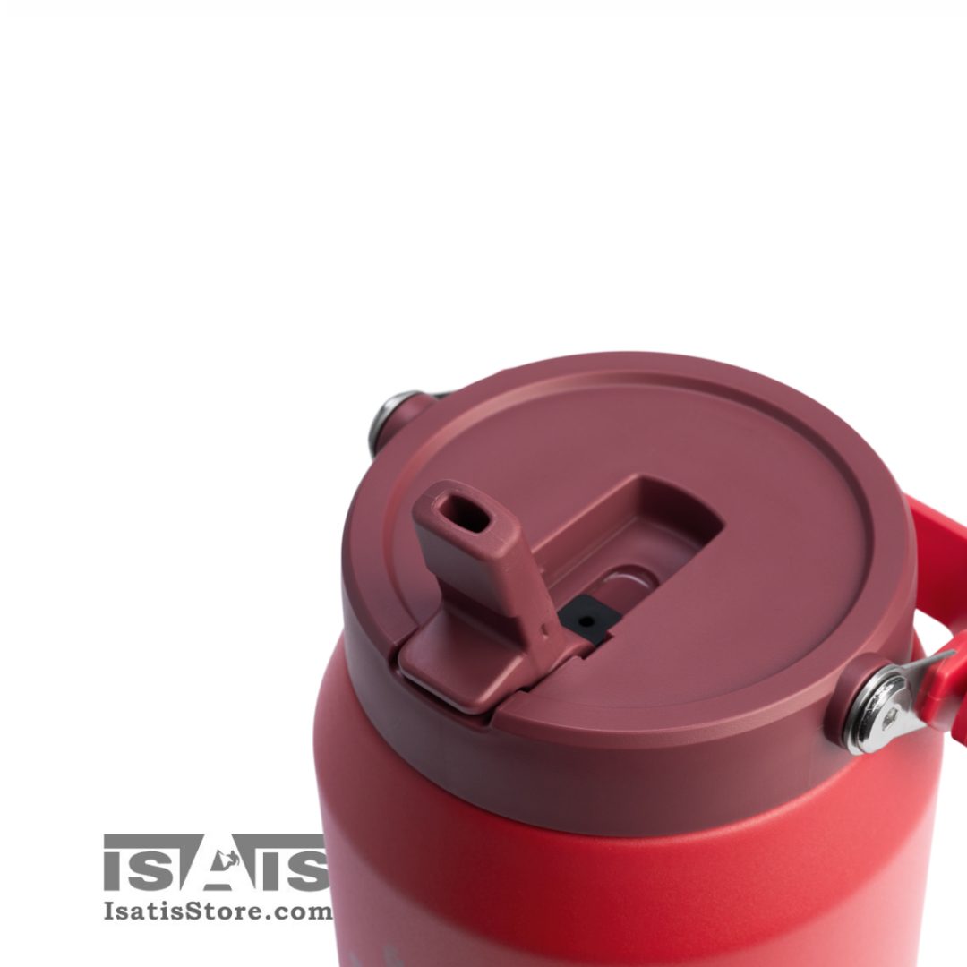 فلاسک 2 لیتری استنلی11 فلاسک آب (قمقمه) 1.89 لیتری با درب نی دار آیس فلو ICEFLOW استنلی