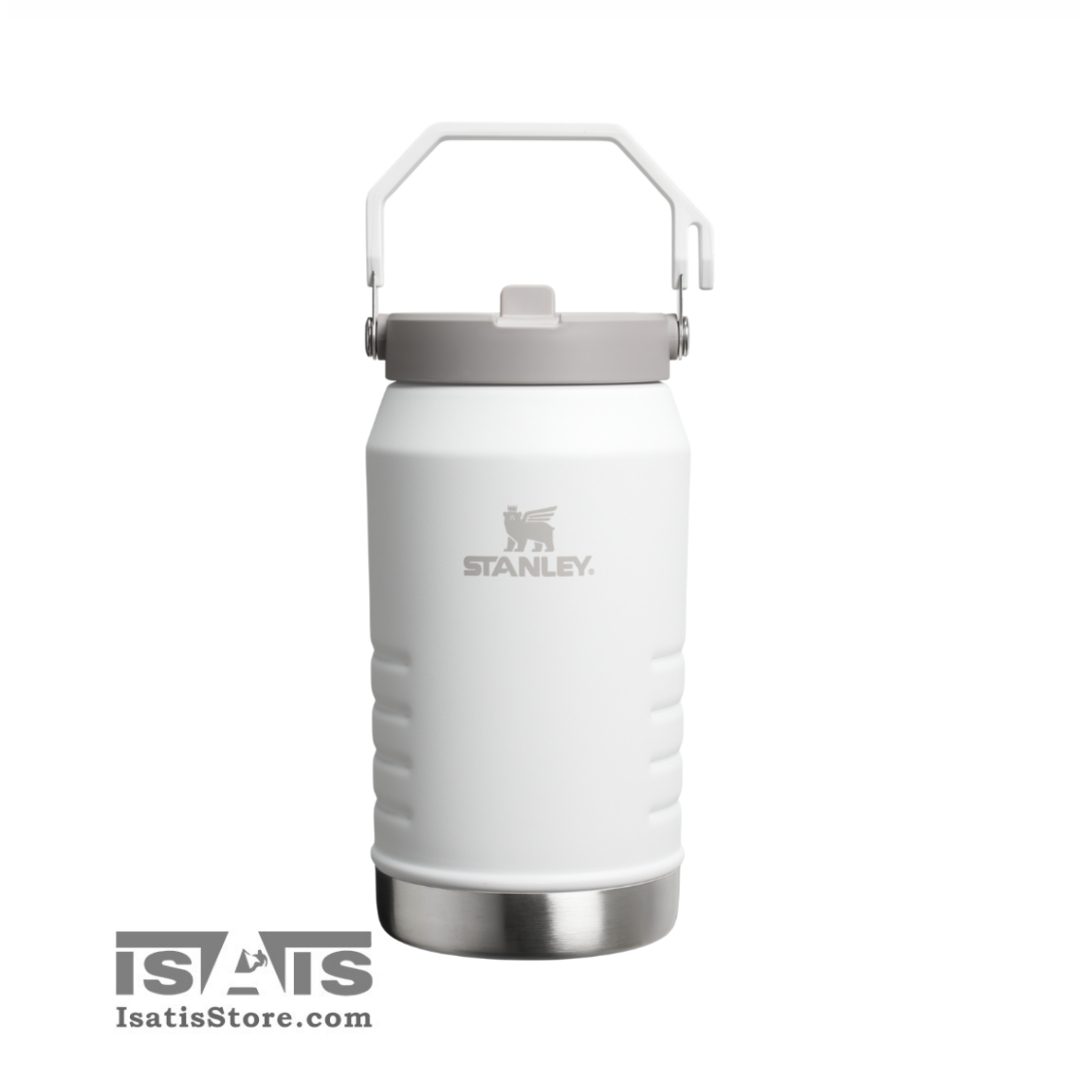 فلاسک 2 لیتری استنلی7 فلاسک آب (قمقمه) 1.89 لیتری با درب نی دار آیس فلو ICEFLOW استنلی