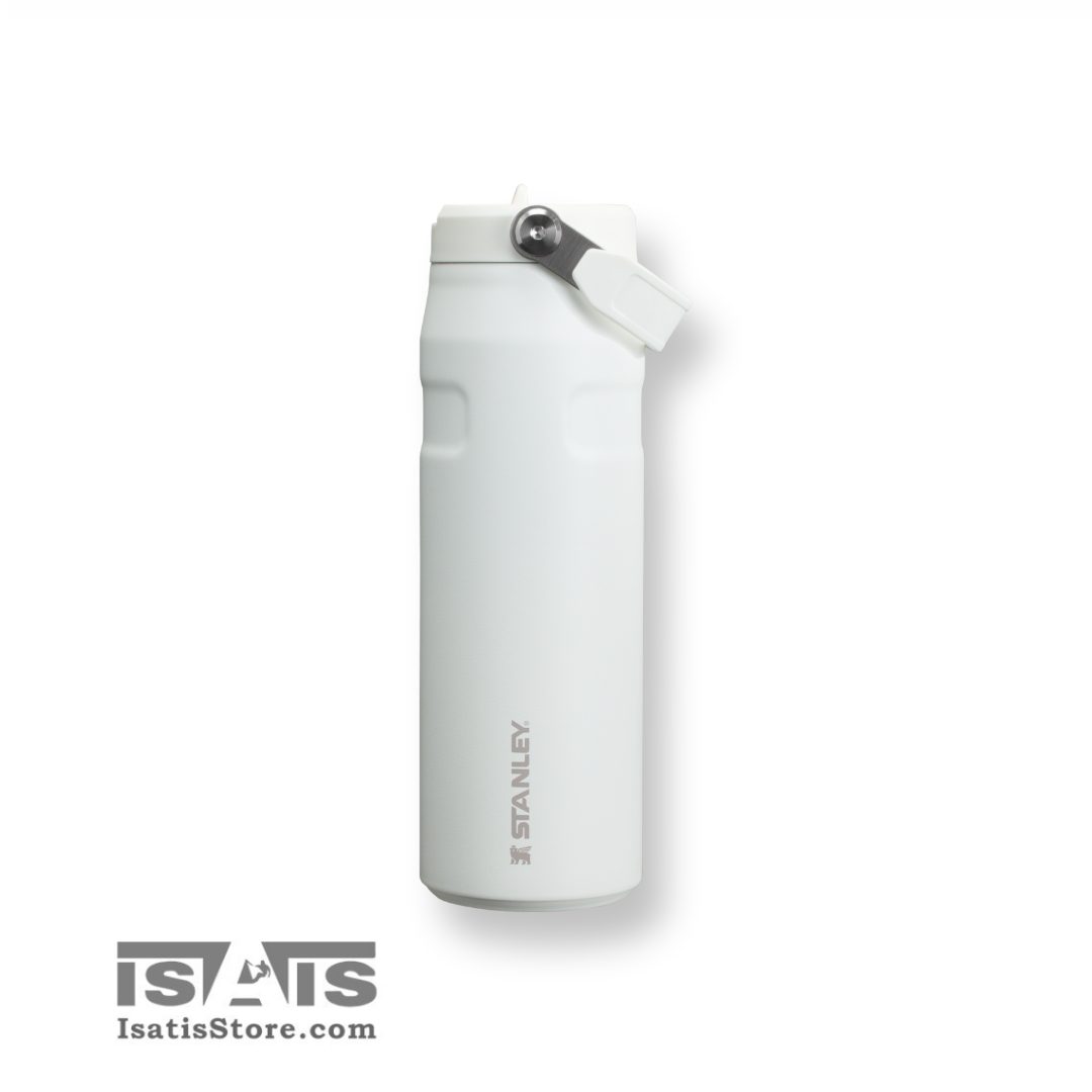 فلاسک آب (قمقمه) 710 میلی لیتری با درب نی دار یک لیتری آیس فلو ICEFLOW استنلی1 فلاسک آب (قمقمه) 710 میلی لیتری با درب نی دار یک لیتری آیس فلو ICEFLOW استنلی