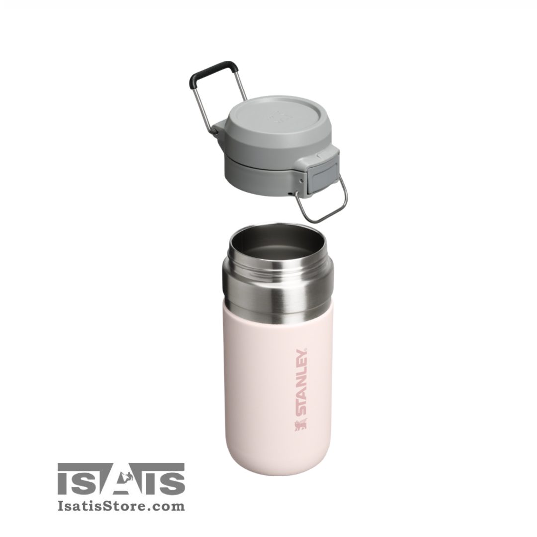 فلاسک آب (قمقمه) نیم لیتری با درب تاشو قفل دار استنلی فلاسک آب (قمقمه) نیم لیتری با درب تاشو قفل دار استنلی