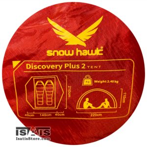 چادر 2 نفره دوپوش گتردار دیسکاوری اسنوهاک