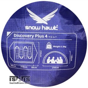 چادر 4 نفره دوپوش گتردار دیسکاوری اسنوهاک