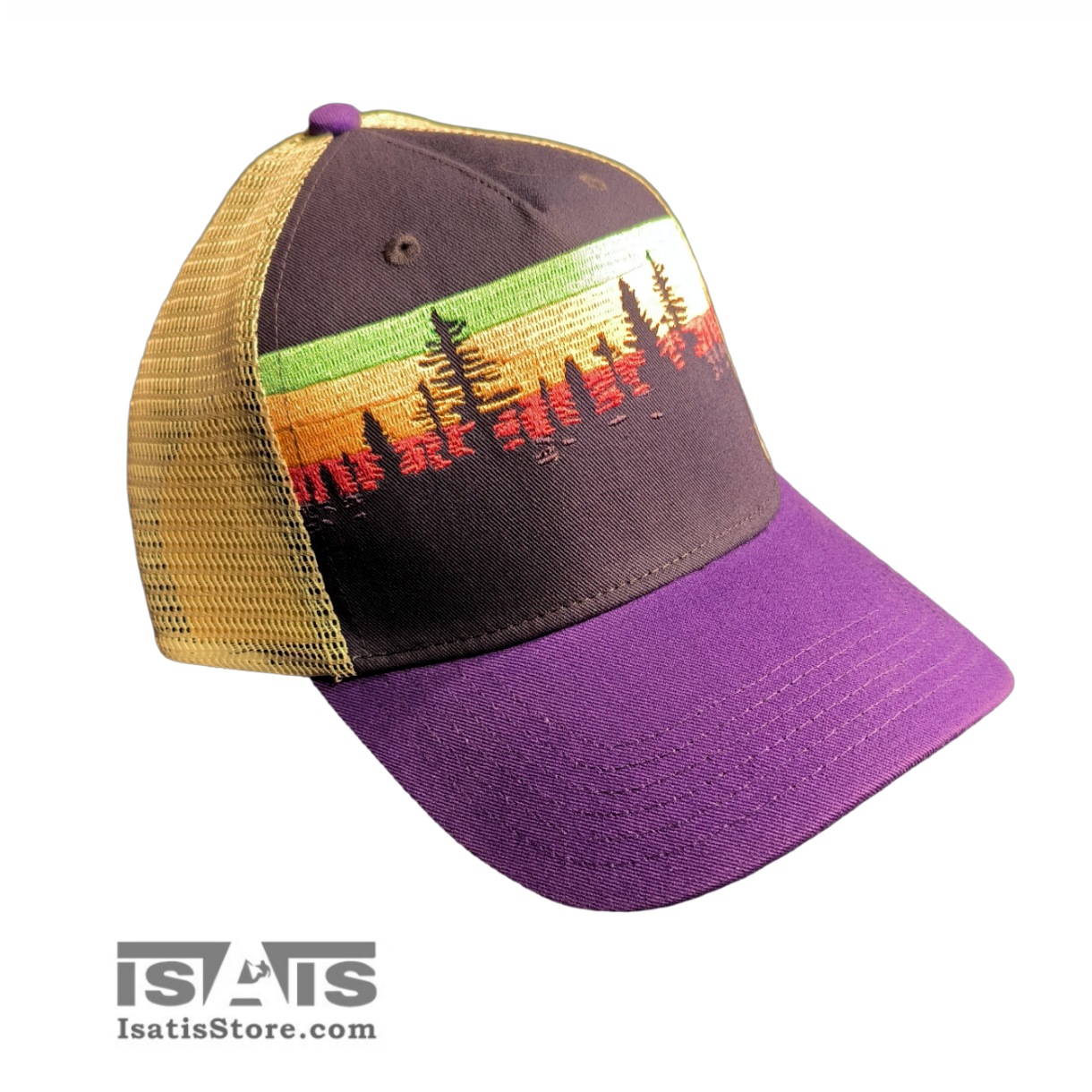 کلاه آفتابگیر برند لوکال با طرح جنگل